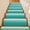 Green, variant on Solid Gradient Stair Treads Non Slip for Steps Polka Dot Red 7 Pcs Reusable Adhesive Stair Runner Mats for Dogs Elders Carpet Treads Rugs for Staircase 8x30 In