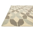 thumbnail image 3 of Loloi Venice Beach 7'6" x 9'6" Hand Hooked Rug in Ivory and Smoke, 3 of 4