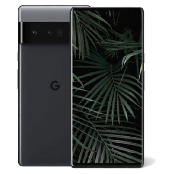 Restored Google Pixel 6 Pro G8V0U (Fully Unlocked) 256GB Stormy Black (Refurbished)