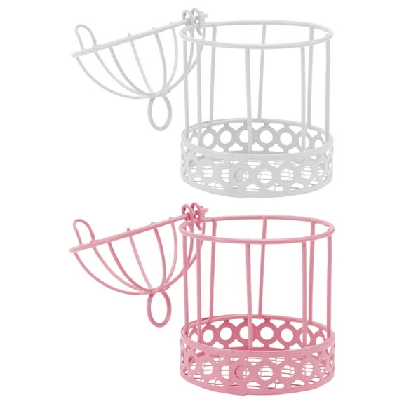 PENIKOKO 2pcs Bird Cage Decorative Vintage Iron Storage for Garden Party Use