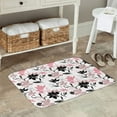 thumbnail image 5 of Kdxio Lilies Flowers,16" x 24", Non-Slip Front Door Mats,Outdoor Welcome Mat Washable, 5 of 9