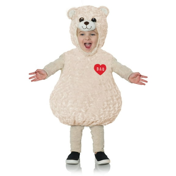 Underwraps Build-A-Bear Happy Hugs Teddy Belly Baby Toddler Costume | Large Unisex