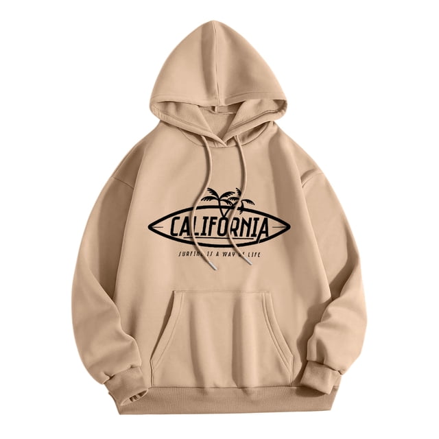 Gibobby Sudaderas con capucha para hombre Sudadera con capucha de regalo para hombres y mujeres Dear Person Behind Me con capucha(Caqui,XG)