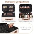 thumbnail image 3 of Estuche para cosméticos Relavel, grande, impermeable, 41 x 28 x 9 cm, organizador, 3 of 7