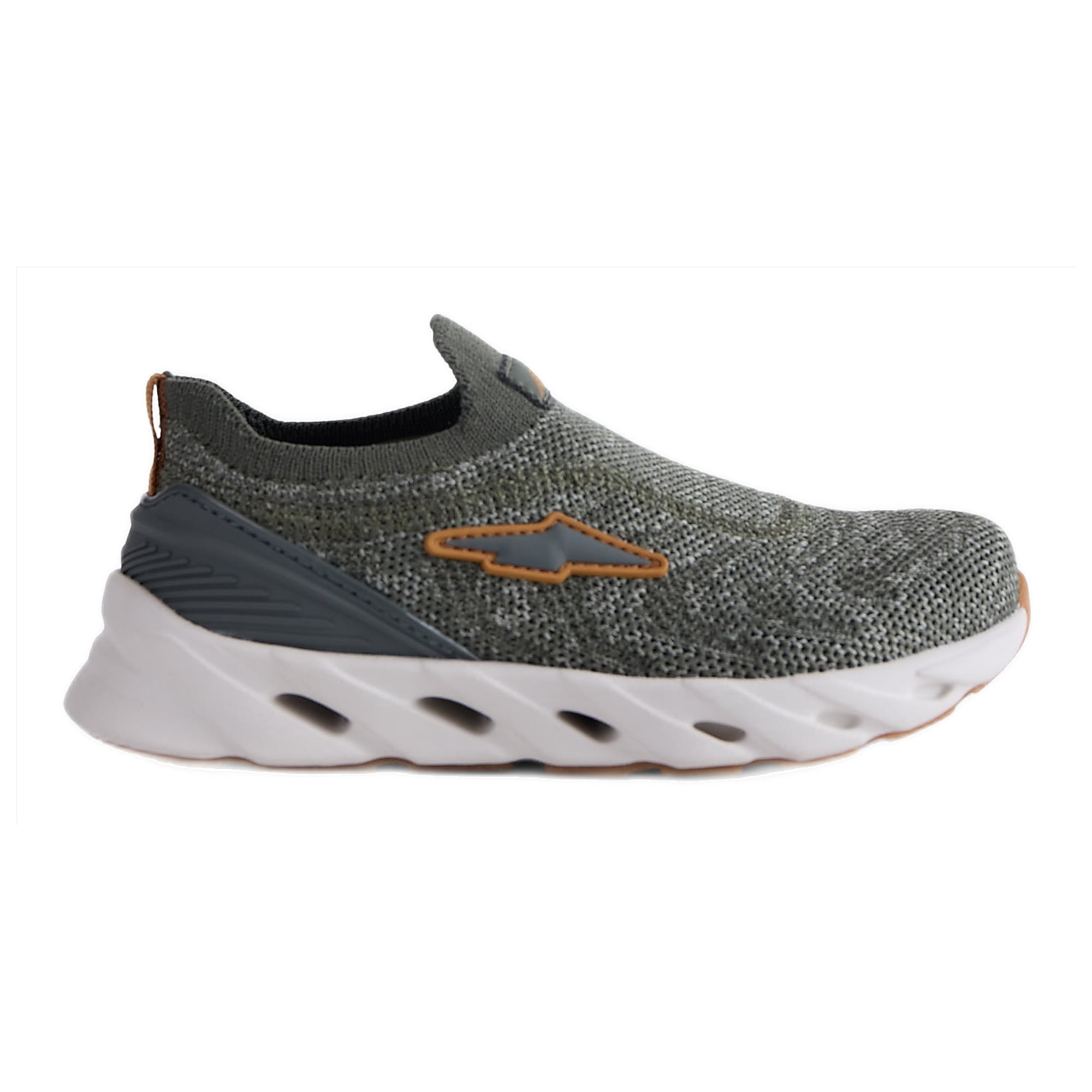Avia Honeycomb Toddler, Little, and Big Kid Slip On Knit Sneakers