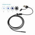 thumbnail image 2 of Ancel 3 in 1 Industry Endoscope HD Borescope Industrial Snake Camera TYPE-C & Android & PC 6 LED 5.5 mm IP67 Waterproof USB Inspection Endoscope for Industrial Home Plumbing HVAC Auto Repair , 2M, 2 of 11