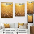 thumbnail image 4 of Designart "Fields Ablaze With Golden Harvest" Flower Floater Framed Wall Decor, 4 of 5