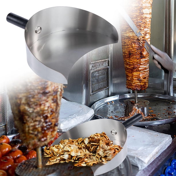 Pala para barbacoa HWRETIE,utensilio de cocina de acero inoxidable para exteriores,herramienta para barbacoa doméstica y manipulación de carne para barbacoas y fiestas al aire libre