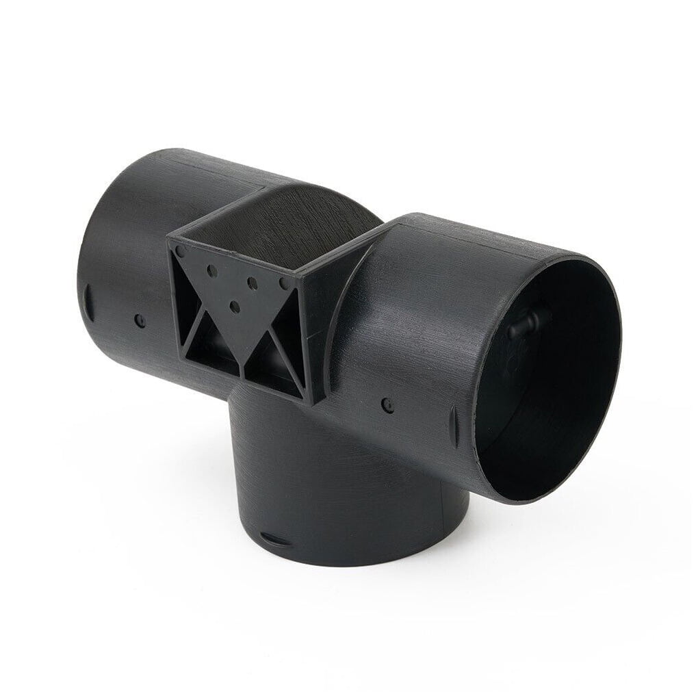 T Air Vent Duct Joiner Connectors Car Heater Exhaust Closable Open T