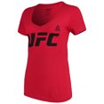 thumbnail image 2 of Reebok Womens UFC Graphic T-Shirt, Red, Medium, 2 of 3