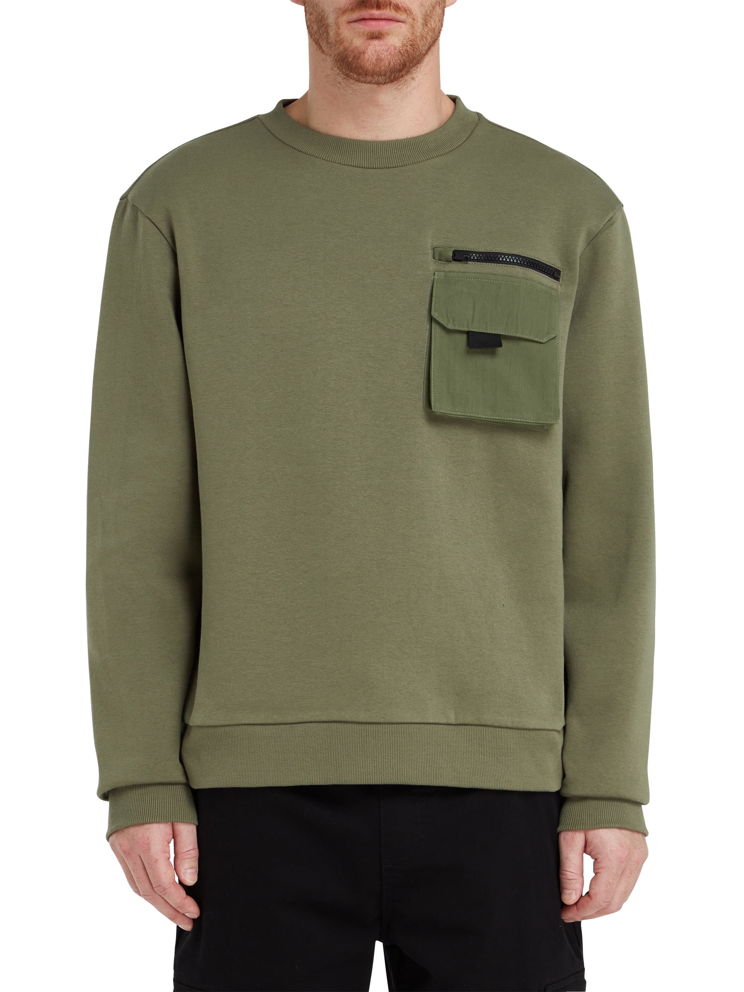 Human Cannabis Leaf Athletic Sweatshirt with Pocket Oversized Sweaters