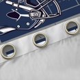 thumbnail image 4 of jejeloiu Boys Sport Game Black Out Curtains,Rugby Football Gamer Curtains Pack of 2 (42x63 Each),Gray Blue Bedroom Curtains For Boys,Ultra Soft Home Decor, 4 of 6