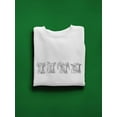 thumbnail image 3 of Farm Animals Set Sweatshirt Men -Image by Shutterstock, Male 4X-Large, 3 of 4