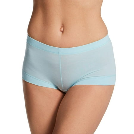 Women s Maidenform DM0002 Dream Tailored Cotton Boyshort Panty (Starlight Blue 7)