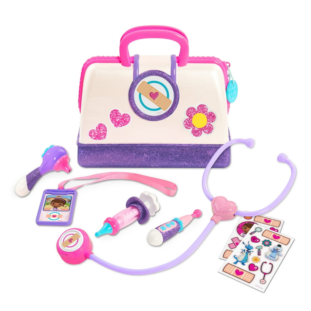 Doc Mcstuffins Toy Hospital Doctor's Bag Medical Toy Set - Walmart.com - Walmart.com