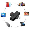 thumbnail image 2 of ZPAQI USBC Smart Memory Card Reader for Identity Card Smart Card Cloner Adapter, 2 of 10