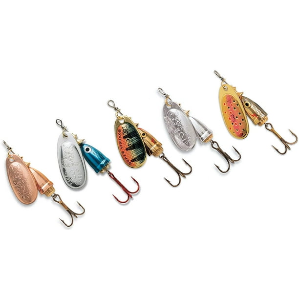 Fishing Spinners Set of 5, Best selections from Mepps, Savage Gear