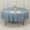 Dusty Blue, variant on BalsaCircle 90" Premium Round Polyester Tablecloth Wedding Table Linens White