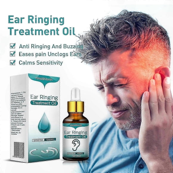 Natural Oil Blend for Ear Comfort and Care Treatment Solution