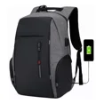 thumbnail image 2 of Mochila urbana Genérica QIQI-FXW001 YPM1109 color negro diseño lisa 25L, 2 of 8