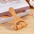 thumbnail image 3 of Massage Tools Portable Wooden Double and Three Wheel Roller Massager for Deep Tissue and Muscle Relaxation, 3 of 3