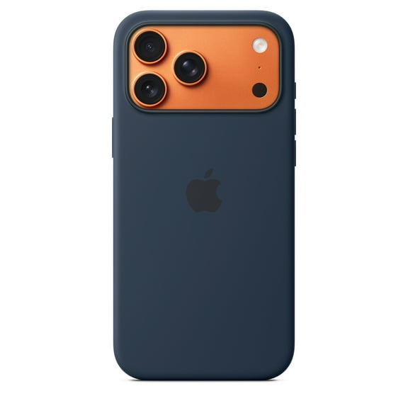Apple iPhone 17 Pro Max Silicone Case with MagSafe  Midnight
