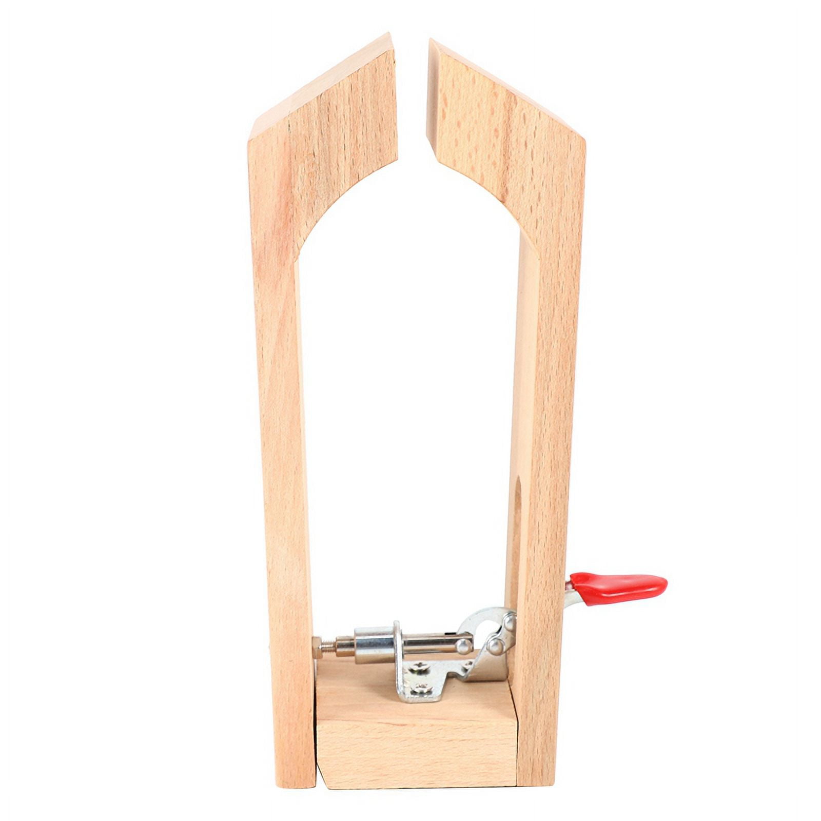 2X Leather Craft Retaining Clip Wood Tools Hand Tool Set Table Desktop Stitching Sewing Lacing Horse Clamp Tools