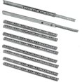 thumbnail image 1 of Paquete de 5 pares (10 piezas) de correderas/correderas de bolas, pieza de extracción de 17 mm x 278 mm para cajón, galvanizadas, 214 mm, 1 of 4
