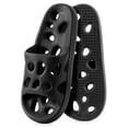 thumbnail image 3 of PULLIMORE Shower Slippers for Women Men, Quick Drying Bathroom Slippers with Holes, EVA Foam Sandals Non-Slip Slides, 3 of 8