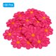 thumbnail image 3 of Parche de flores de Uxcell para planchar, bordado, parche de flores para reparación de ropa, mochila 3.54x3.54" 30 Pcs Rojo Rosa, 3 of 7