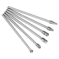 thumbnail image 4 of Juego de 6 Fresas de Carburo de Tungsteno, Kit de Perforación de Cabezal Cilíndrico, Herramientas de Pulido Rotativas Sólidas para Taladrar y Tallar Madera, 4 of 5