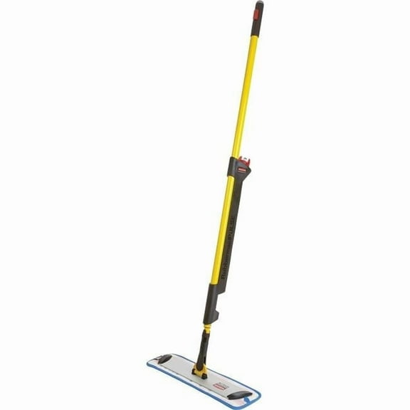 Rubbermaid Commercial 1835528 Pulse Microfiber Floor Cleaning System, Handle with Single-Sided Mop Frame,