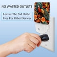 thumbnail image 3 of Thanksgiving turkey leaves Square LED Night Lights - Small, Portable Lighting for Any Room - Energy Efficient & Long-lasting - for Bedroom, Bathroom, and Hallway, 3 of 6