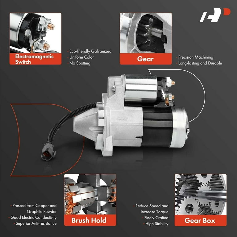 A-Premium Starter Motor Compatible with Nissan Frontier 2002 2003