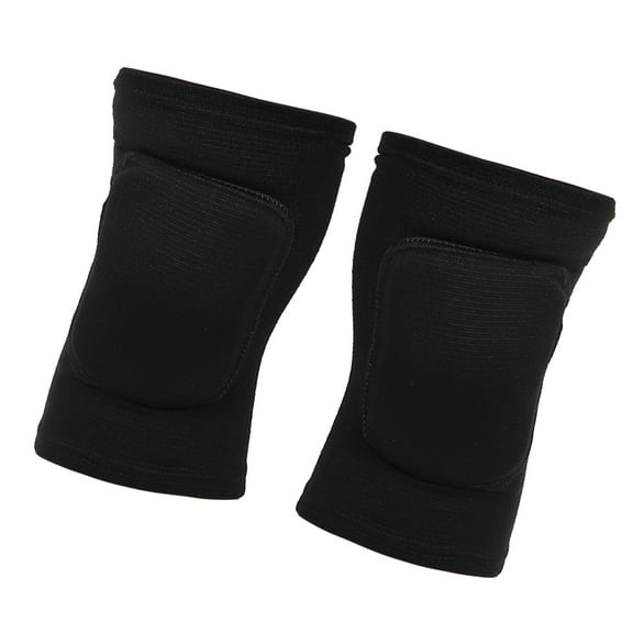Vocoste 1 Pair Knee Brace Protection Sponge Knee Pads Knee Support Knee Brace for Sport Gym Skating Black Size L