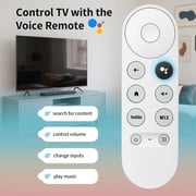 Replacement Remote Control with Google TV Voice Bluetooth