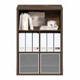 thumbnail image 4 of Furinno CUBICLE Organisateur de Rangement à Dos Fermé 5 Cubes en Pin Ambré, 4 of 6