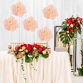 thumbnail image 4 of LCXmlly DIY Paper Flowers 3Pcs Crepe Flowers 3D Visual Effects Realistic Create Birthday Backdrop Flower Craft Wedding Supplies, 4 of 8