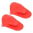 thumbnail image 3 of Oven Mitts, Cooking Pinch Mitts Thickened  For Home Red, 3 of 8