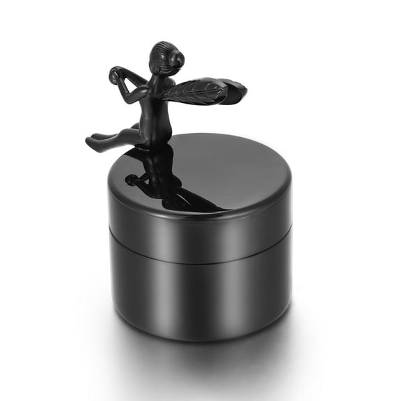 Small Keepsake Urns for Human Ashes Mini Cremation Urns for Ashes Stainless Steel Angel Memorial Ash Jar -Your Wings were Ready, But My Heart was Not