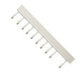 thumbnail image 4 of Wall Mounted Hook Rack, Space Aluminum Kitchen Utensils Hanger Punch Free Cooking Tool Storage Rack Practical Wall Mounted Kitchen Hook Rack Space, 4 of 8