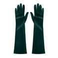 thumbnail image 3 of Roncen Ladies' Fashion Satin Velvet Evening Long Bag Gloves, 3 of 4