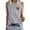 Grey, variant on Seductiva Women's Slim-Fit Tank Ladies Spring/Summer Round Neck Baseball Letter Print Be Your Owomenn Sunshine Sleeveless Tank Top Sleeveless Basic Cami Top Shirt Beach Vacation Clothes