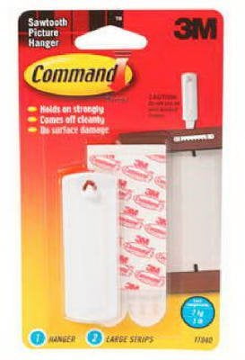 Command 17040ES Saw Tooth Picture Hanger - Quantity 6