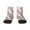 1 Black, variant on Elephant Pattern Quarter Crew Socks,Toe Seamed Ankle Socks,Cotton Cushioned Breathable Athletic Crew Sports Socks