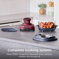 thumbnail image 2 of Ninja Crispi Glass Air Fryer 4-Qt, 3-in-1, Air Fry Recrisp, Portable, Dishwasher Safe, FN090RD Red, 2 of 10
