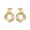 Knot Gold B, variant on Trendy Gold Knot Earrings for Women Chunky Statement Drop Dangle Earrings Lightweight Hypoallergenic Fashion Gold Jewelry
