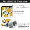 thumbnail image 7 of Boho Abstract Art Kitchen Oven Mitt and Pot Holder Sets 4 Pcs for Baking, Cooking and Grilling, Heat Resistant Up To 392 °F, 7 of 7