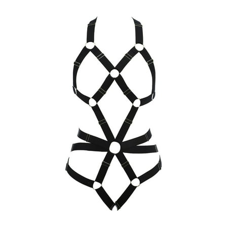 Yuhangmm Women Sexy Lingerie Fishnet Bodystocking Underwear Nightwear Chemises Bodysuits plus Size Lace Camisole And Robe