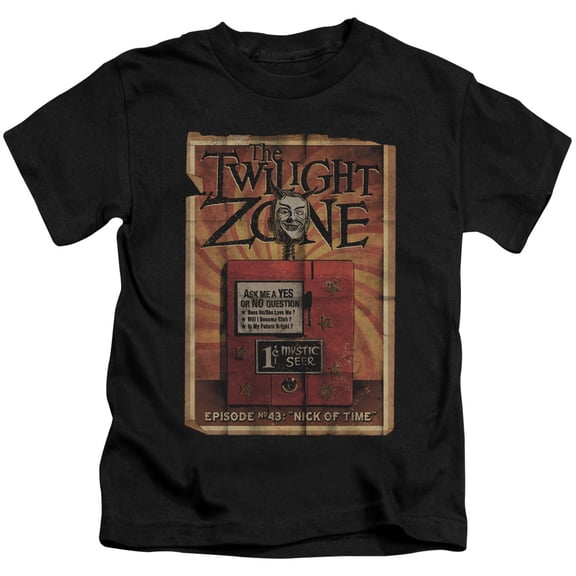 Twilight Zone Seer Youth 18/1 T-Shirt Black